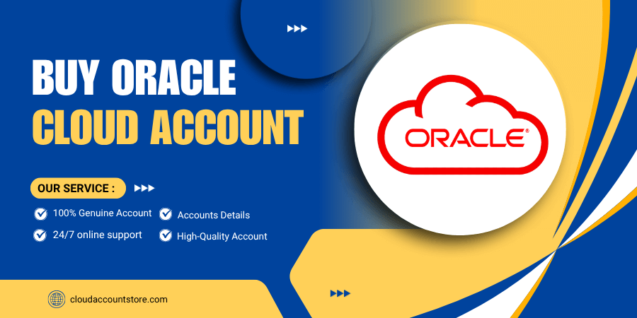 Buy Oracle Cloud Accounts