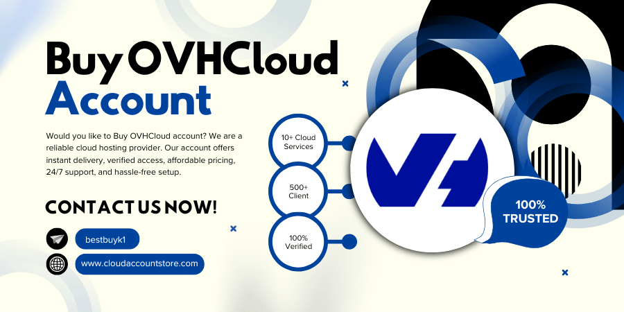 ovhcloud account for sale